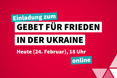 Friedensgebet für die Ukraine