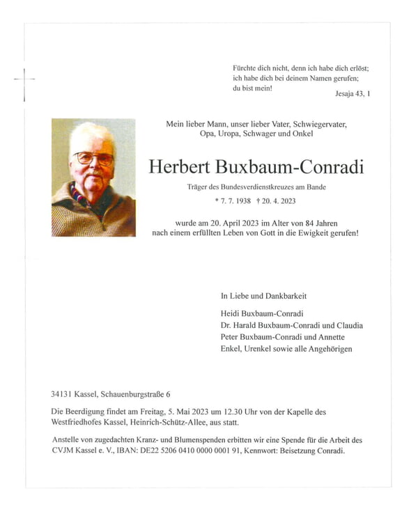 2023-04 Traueranzeige Herbert Conradi